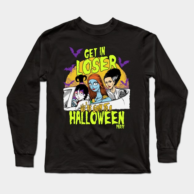 Halloween Party Long Sleeve T-Shirt by joerock